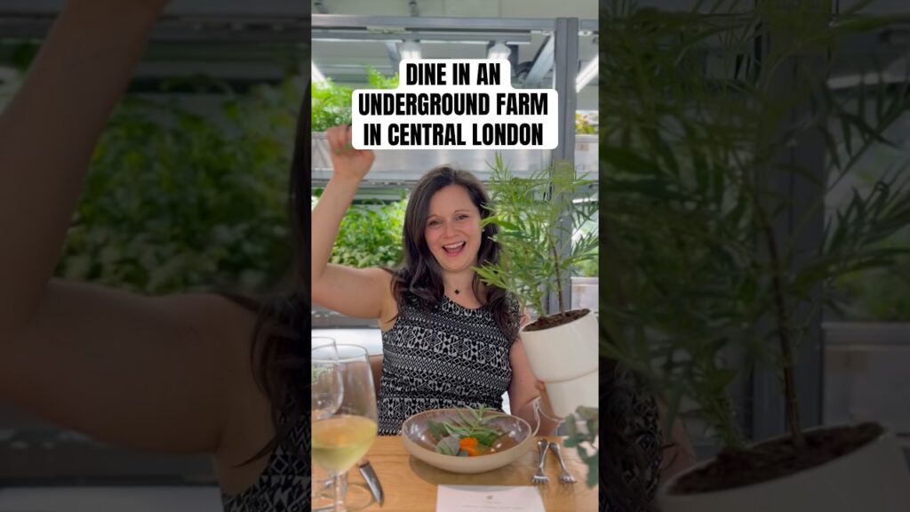 DINE IN A FARM IN CENTRAL LONDON 🌱 The Orangery, Tottenham Court Rd #food #farm