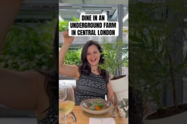 DINE IN A FARM IN CENTRAL LONDON 🌱 The Orangery, Tottenham Court Rd #food #farm