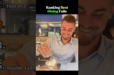 Ranking Best Dining Fails #ranking #food