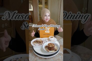 TASYI MASAK ALA FINE DINING DIRUMAH SERBA LOUIS VUITTON 😍 MEWAH BANGET #lv #food #cooking #luxury