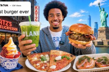 Trying Viral TikTok Foods in New York