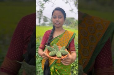 Village Style Bitter Gourd Recipe #shortsvideo #youtube #cooking #viral