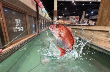 Catch & Eat Your Own Dinner Inside a Restaurant 🎣🍣 | Zauo