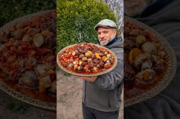Slow Cooked Beef Tails | Traditional Pot Cooking #food #cooking #beef