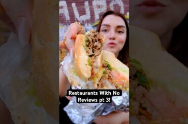 Eating at restaurants with no reviews pt 3! #nycfood #smallbusiness #mexicanfood #swedishcandy