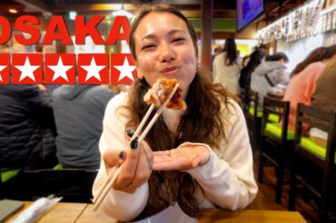 Osaka's Highest Rated Food Tour