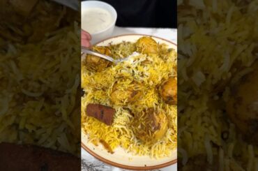 Spicy Egg Biryani ASMR Cooking || #shorts #asmr #recipe #cooking #indianasmrworld #biryani #viral
