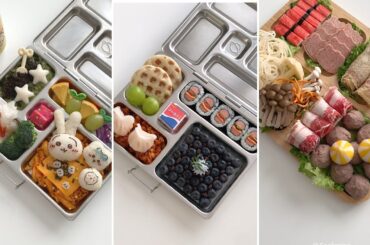 AsmrCooking My Bentobox & Fun Food Ideas｜Cute & Creative Meal Collection (Ep. 9) 🍱 ✨ #asmrvideo