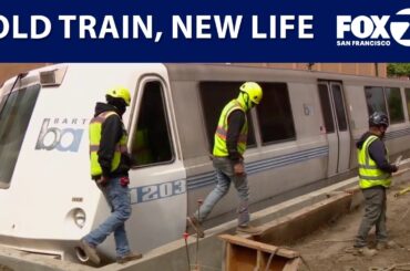 BART legacy car to become Arthur Mac’s new dining space in Hayward | KTVU