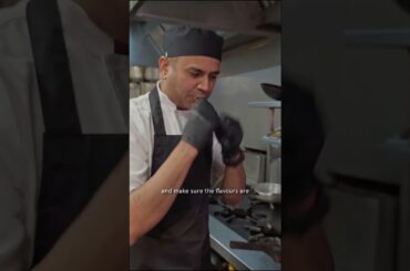 Chef Gaurav in the Kitchen for Anniversary Menu
