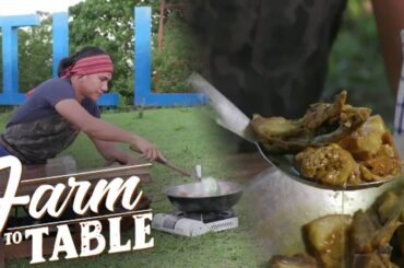 Chef JR’s take on adobo with a flavorful ginger twist! | Farm To Table
