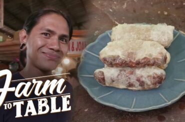 Chef JR's take on classic pinoy kakanin, Savory Suman!| Farm to Table