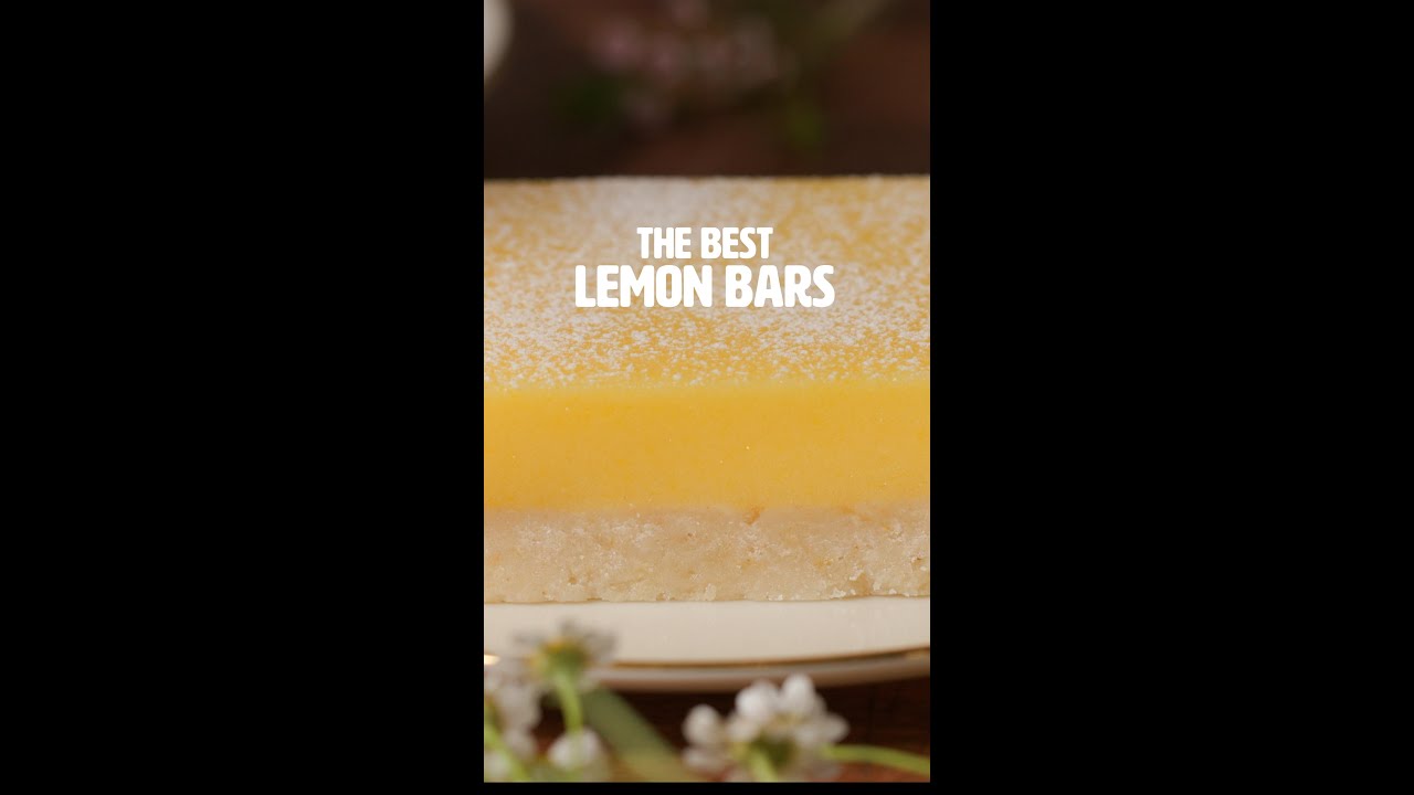 How To Make The Perfect Lemon Bars🍋✨ How To Make The Perfect Lemon Bars🍋✨