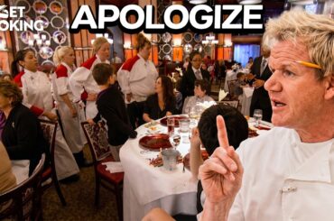 Chef Ramsay Sends the Red Team to APOLOGIZE to Every Table | Hell's Kitchen USA