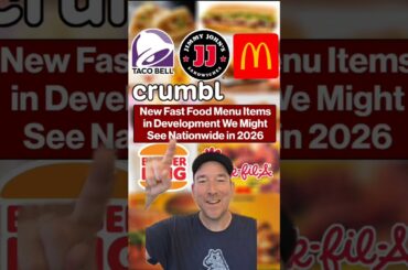 These Fast Food Items in Development are AMAZING 🔥😲 #fastfood #mcdonalds