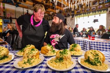 I TRIED TO BREAK DENMARK'S ALL-YOU-CAN-EAT TART RECORD...UNBEATEN FOR 12 YEARS! | BeardMeatsFood