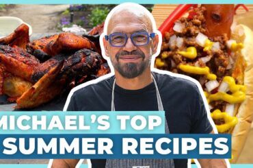 Michael Symon's Top Summer Recipe Videos ☀️😎 | Symon’s Dinners Cooking Out | Food Network