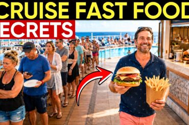 15 Cruise Ship Fast Food Secrets No Passenger Expects
