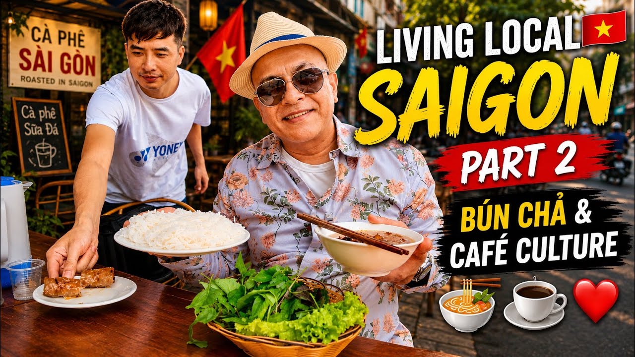 Saigon Beyond the Tourist Trail: Café Rituals, Bún Chả & More! Living Like A Local In Vietnam 🇻🇳🥢✨ Saigon Beyond the Tourist Trail: Café Rituals, Bún Chả & More! Living Like A Local In Vietnam 🇻🇳🥢✨