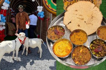गाँव री ढाणी | India’s 1st chemical free restaurant| No green vegetables only rajasthani￼ food ￼