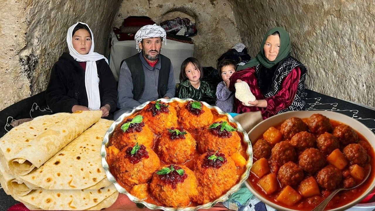Cooking Traditional Kofta with a Rural Recipe in Afghanistan’s Mountains | Village Life Cooking Traditional Kofta with a Rural Recipe in Afghanistan’s Mountains | Village Life