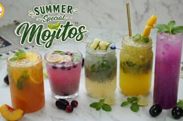 Summer Special Mojito Recipes by Food Fusion