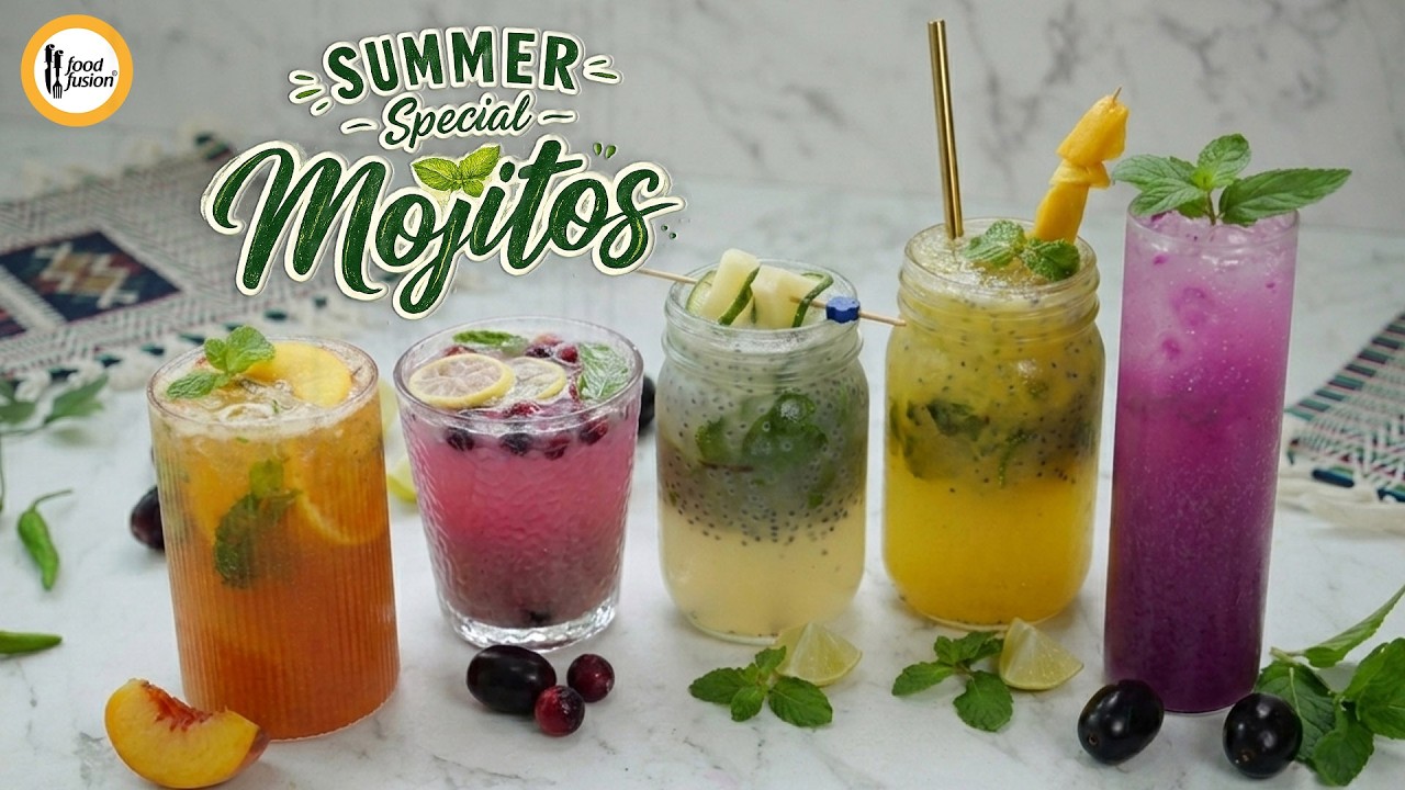 Summer Special Mojito Recipes by Food Fusion Summer Special Mojito Recipes by Food Fusion