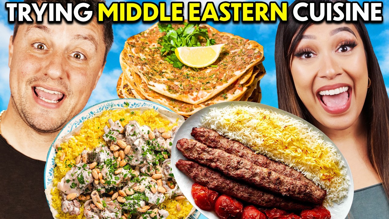 American Try Middle Eastern Dishes For The First Time! American Try Middle Eastern Dishes For The First Time!