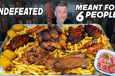 UNDEFEATED "2XXL GOLIATH BBQ PLATTER" CHALLENGE