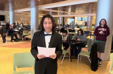 Singing All of Hamilton in a College Dining Hall