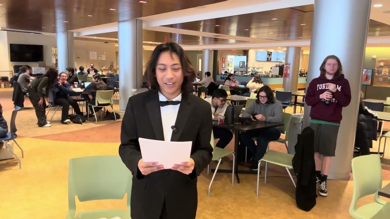 Singing All of Hamilton in a College Dining Hall Singing All of Hamilton in a College Dining Hall