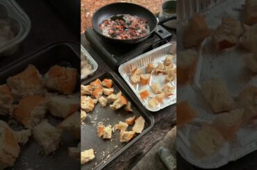 Cooking Walmart oysters 🦪 🍞 #fishing #cooking #outdoors