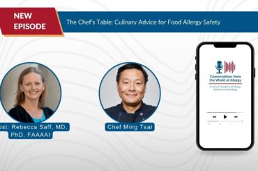 The Chef’s Table: Culinary Advice for Food Allergy Safety