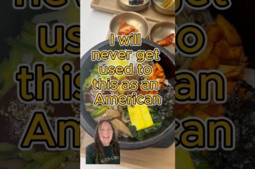 Restaurants in Korea 2 🍲 #culturaldifferences #travelabroad