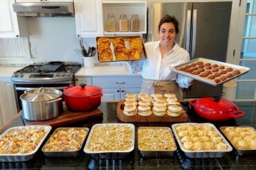 Making Breakfast, Lunch, and Dinner Freezer Meals EASY! Cook Once and Eat For Two Months!