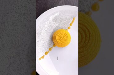 Watch a professional chef create a fine dining dessert #food #art #foodie #shortsfeed #shorts