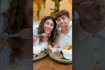 Our First Dinner Date! 🍽️🥰 @yoangelolo