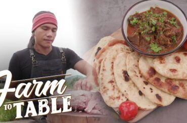 Lamb Curry & Garlic Naan recipe, alamin! | Farm To Table