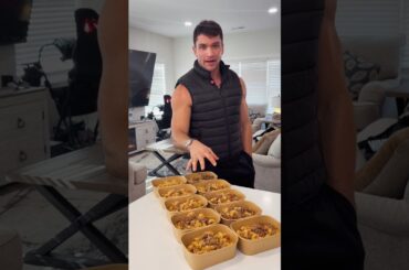 I only make high protein meal preps #cooking #madprotein