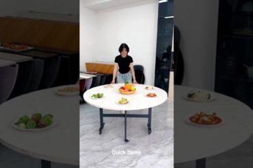 Folding Dining Table 😍 Dining Table Design Idea #shorts #gadgets