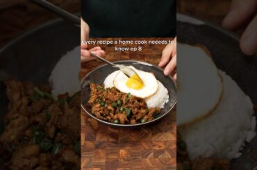 Recipes Every Home Cook Should Know | Pad Kra Pow #cooking #recipe