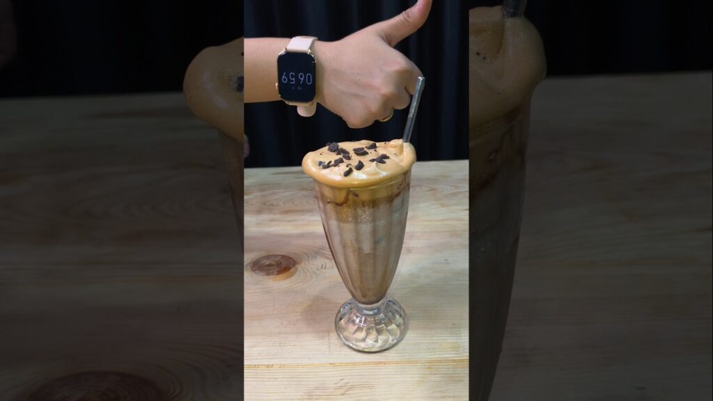 Instant Chocolate Cold Coffee Recipe #trending #asmr #shorts #shortsfeed #shortsvideo #viral