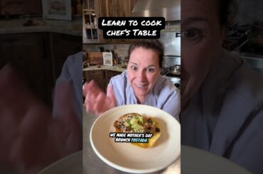 THIS is what you learn at Chef’s Table! Every Monday night 7:30 pm EST