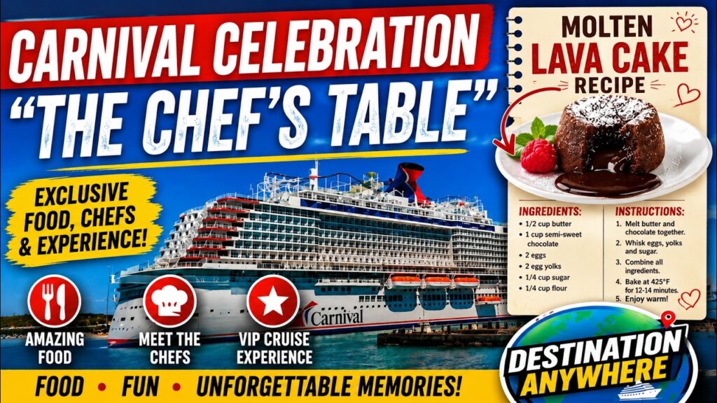 Carnival Celebration Chef’s Table | Is It Worth It? Full Food Review