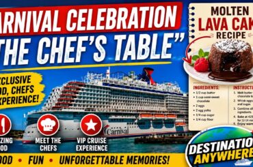 Carnival Celebration Chef’s Table | Is It Worth It? Full Food Review