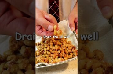 The Ultimate Rice Sidekick: Sweet & Savory Crispy Soybeans　#japanesefood #cooking #foodshorts#recipe