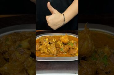 Mutton Curry In Pressure Cooker || #shorts #food #asmr #asmrkitchenfood #viral #streetfood #cooking