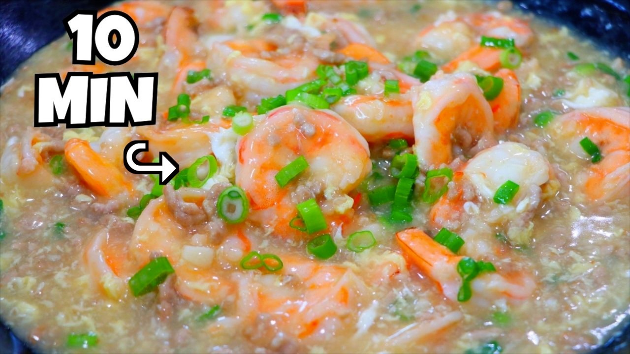 Shrimp with Lobster Sauce | Quick, Bold & Flavor-Packed 10-Minute Dinner! Shrimp with Lobster Sauce | Quick, Bold & Flavor-Packed 10-Minute Dinner!