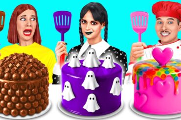 Wednesday vs Grandma Cooking Challenge | Funny Cooking Tricks by Mega DO Challenge