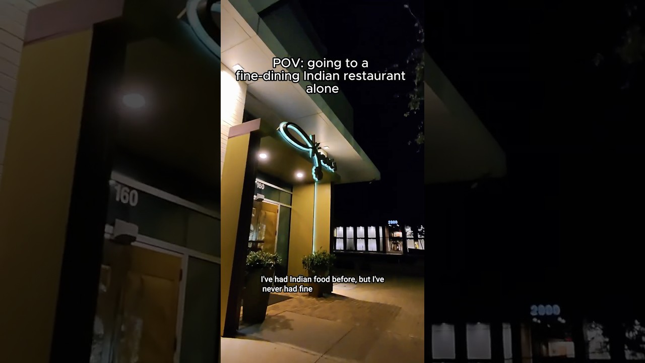 POV: going to a fine-dining Indian restaurant alone #solo #pov #vlog #indian #fypシ POV: going to a fine-dining Indian restaurant alone #solo #pov #vlog #indian #fypシ